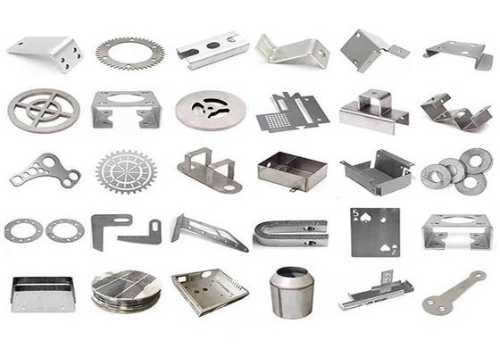 Precision Sheet Metal Laser Cutting Service 5052 Aluminum Laser Cut Parts