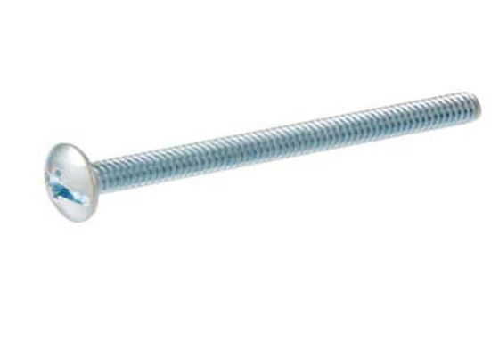 M4 M5  A307 GR2  Steel Blue White Zinc Plating Slotted Phillips Drive Cross Recessed Truss Head Screw