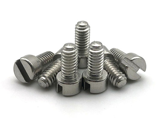 Custom Stainless Steel Metal Shoulder Bolts with slot for Engineering furniture in 1/6 8/12 1